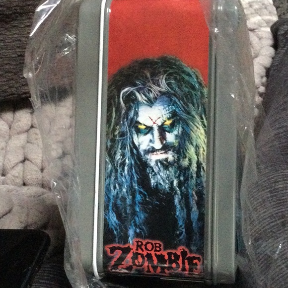 2001 Rare Rob Zombie metal lunchbox Never used - Picture 8 of 8